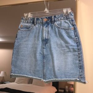 Jean skirt